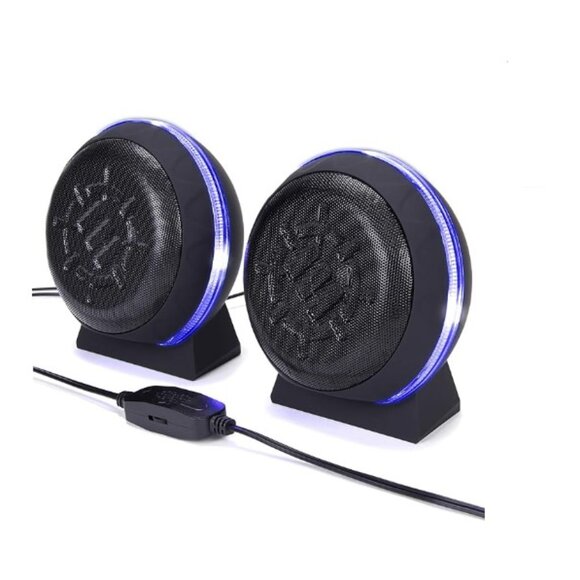 Small Pair of USB Stereo Speakers - Enhance - Picture 5 of 5